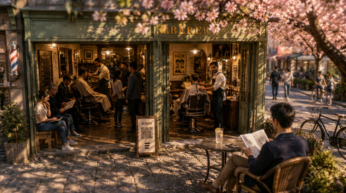 Hero image — Barber diorama